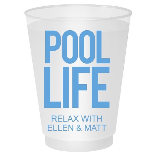 Pool Life Shatterproof Cups